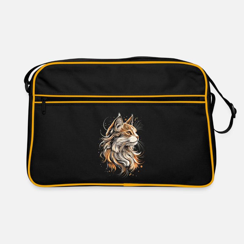 Chat Persan Chat Persan Chat Persan Chats Mignons Sac Retro