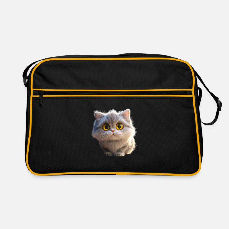 Chat Persan Chat Persan Chat Persan Chats Mignons Sac Retro