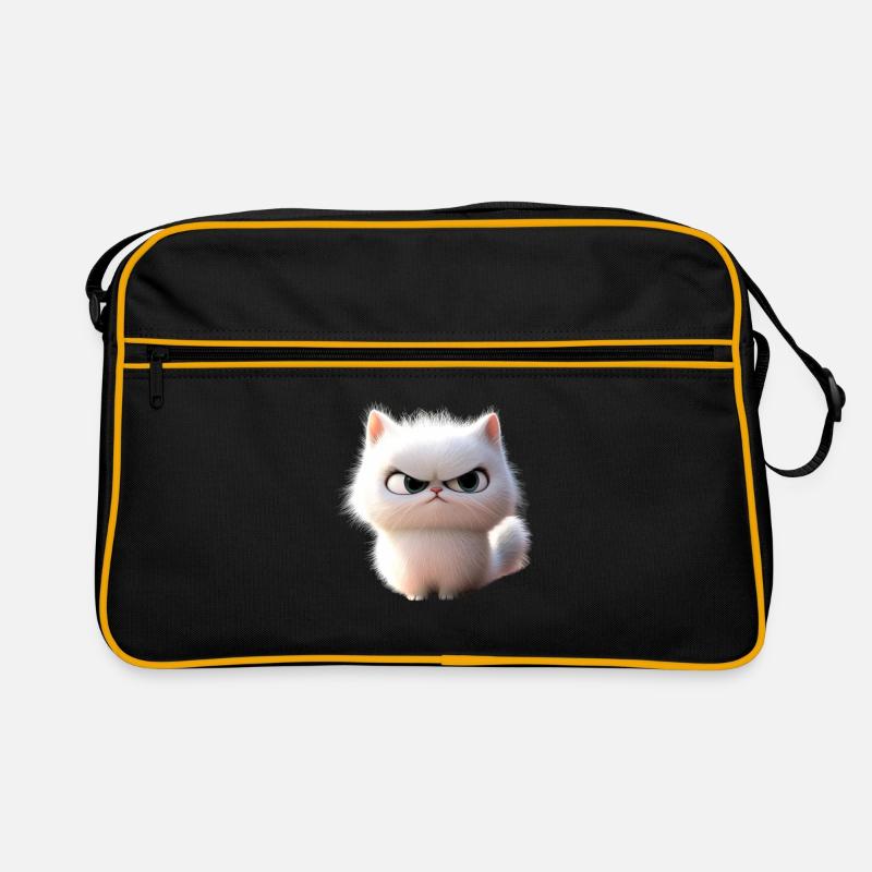 Chat Persan Chat Persan Chat Persan Chats Mignons Sac Retro