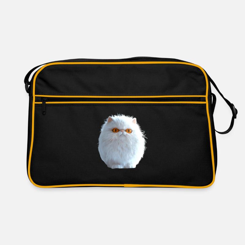 Chat Persan Chat Persan Chat Persan Chats Mignons Sac Retro