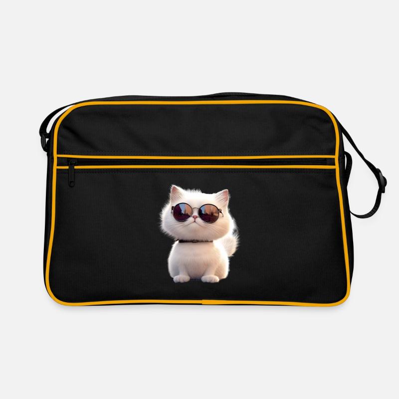Chat Persan Chat Persan Chat Persan Chats Mignons Sac Retro