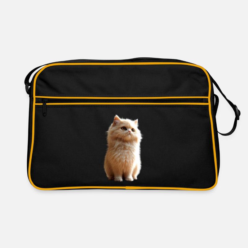 Chat Persan Chat Persan Chat Persan Chats Mignons Sac Retro