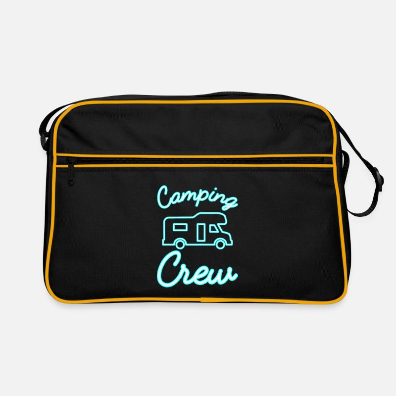 Camping Crew Alkoven Wohnmobilfahrer Retro Tasche