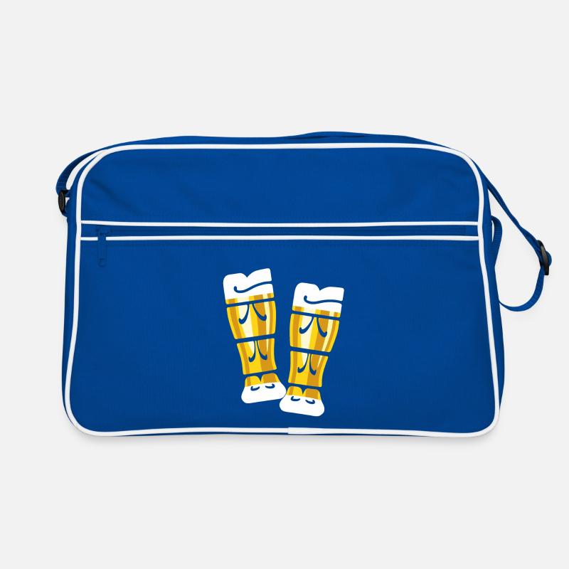 Durst - Bier trinken - Weizenbier - anstoßen Retro Tasche