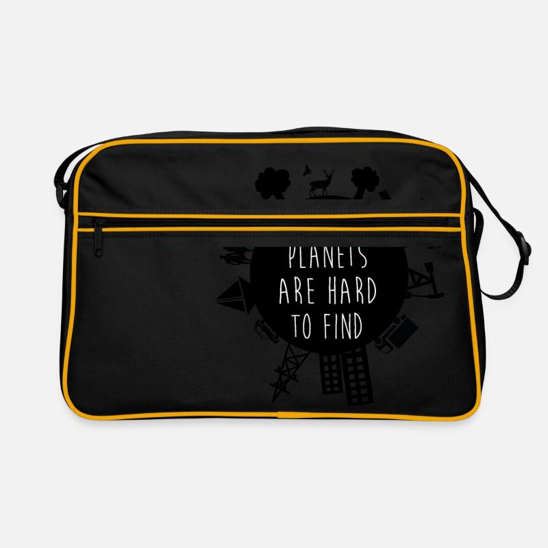 Planet Earth Retro Tasche