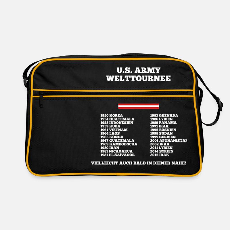 US Army Welttournee Retro Tasche