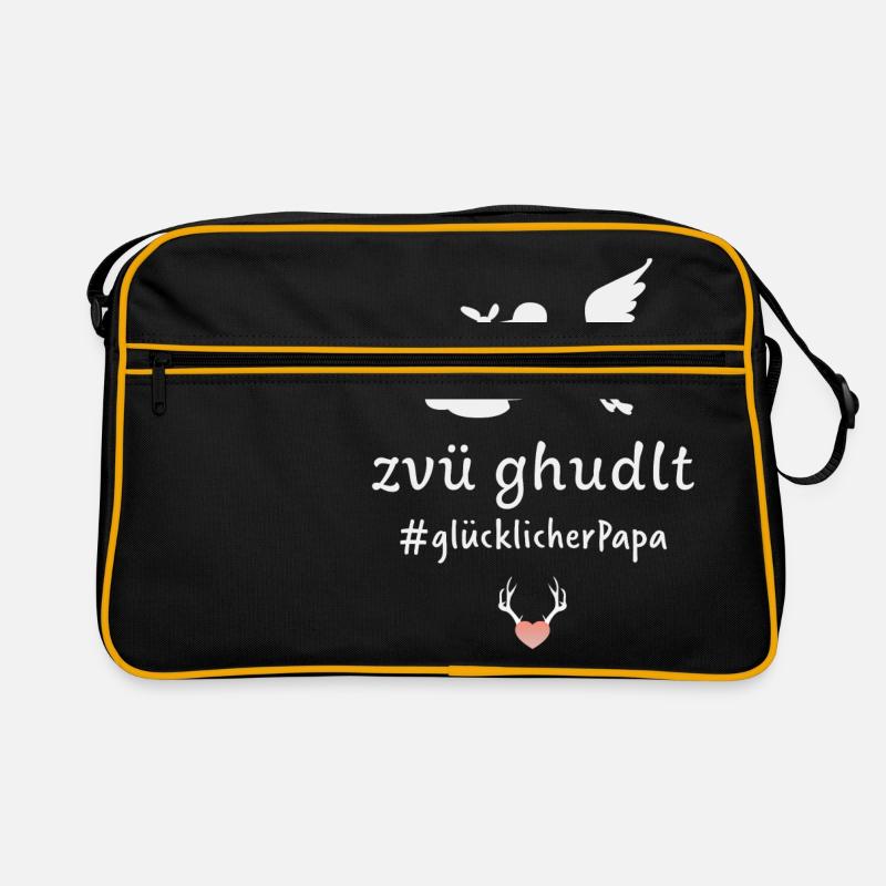 Zvü ghudlt Retro Tasche