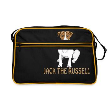 Jack Russell - Sac Retro - noir/or - Devant