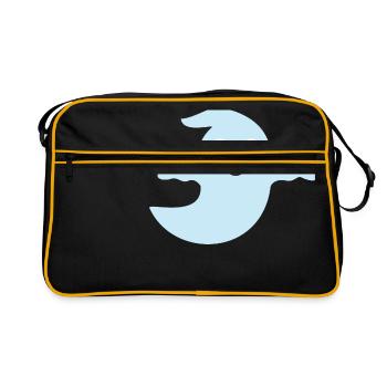 ghost - Retro Bag - black/gold - Front