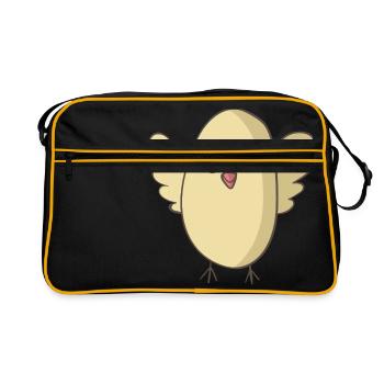 chick - Retro Bag - black/gold - Front