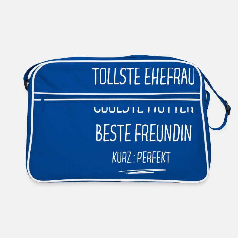 Tollste Ehefrau Coolste Mutter Beste Freundin Retro Tasche