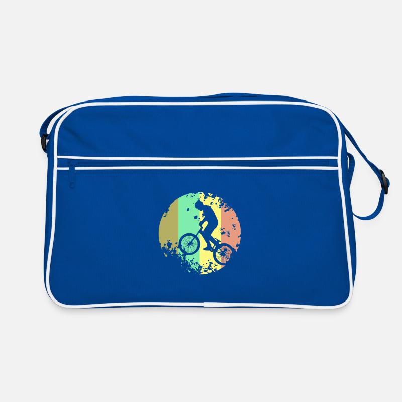 Art de vélo de piste Sac Retro