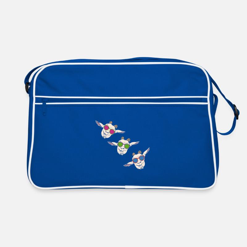 Trois chèvres | Three cool goats Sac Retro