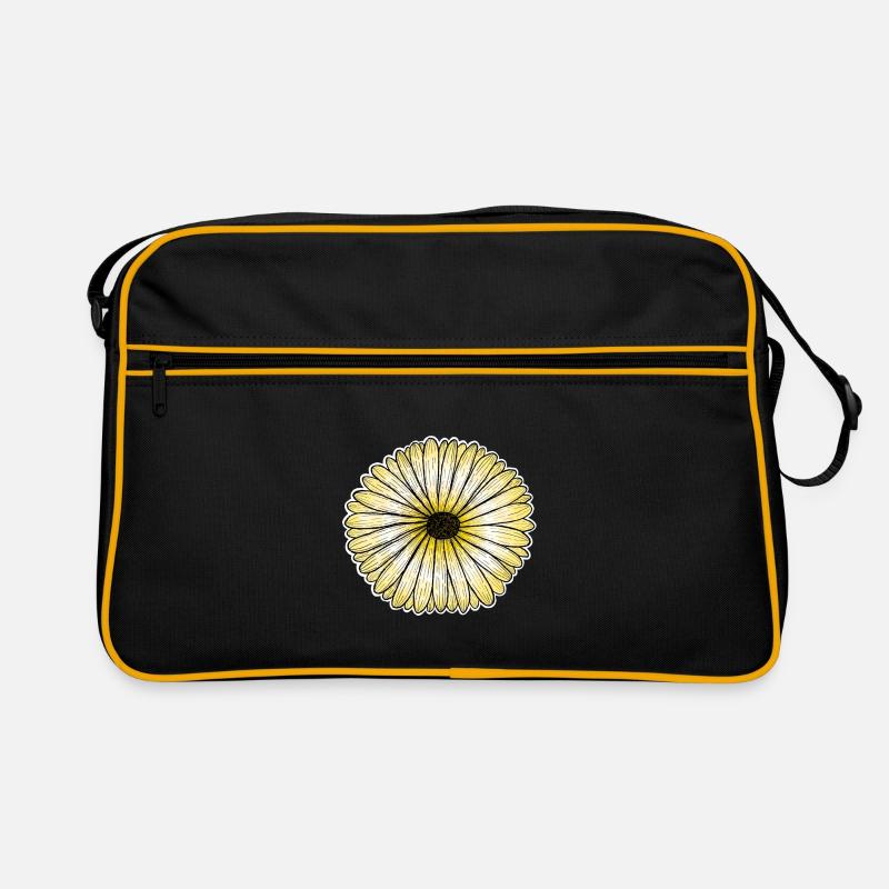 Marguerite jaune Sac Retro