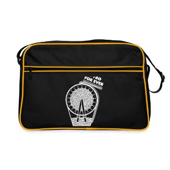 Pyro forever fireworks - Retro Bag - black/gold - Front