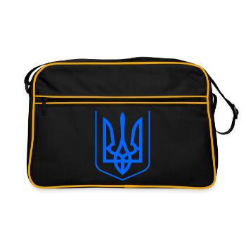 Ukraine - Retro Bag - black/gold - Front