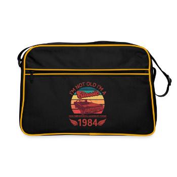I'm not old I'm a Classic - Retro Bag - black/gold - Front