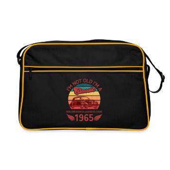 I'm not Old - Retro Bag - black/gold - Front