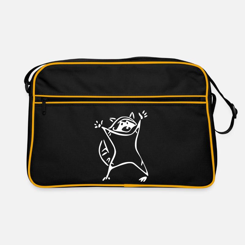 Raton laveur - raton laveur Sac Retro