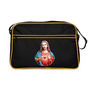 Jésus-Christ | Jésus Christ - Sac Retro - noir/or - Devant