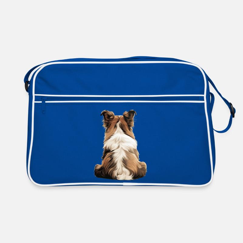 Chien de berger Shetland Sac Retro