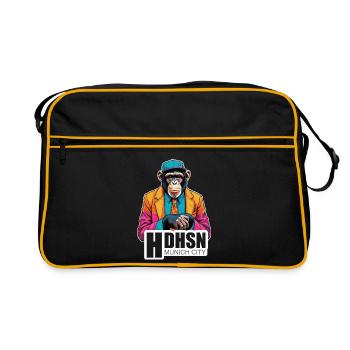 Haidhausen - For stylish Munich residents - Retro Bag - black/gold - Front