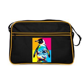 pingouin - Sac Retro - noir/or - Devant