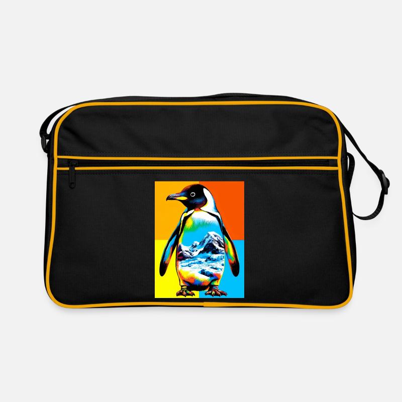 Pinguin Retro Tasche