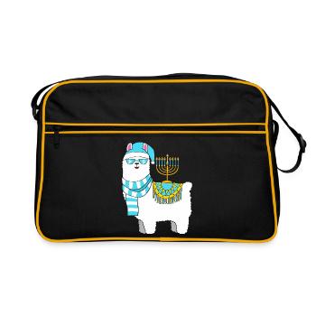 Chanukkah Hanukkah Hanukah - Retro Bag - black/gold - Front