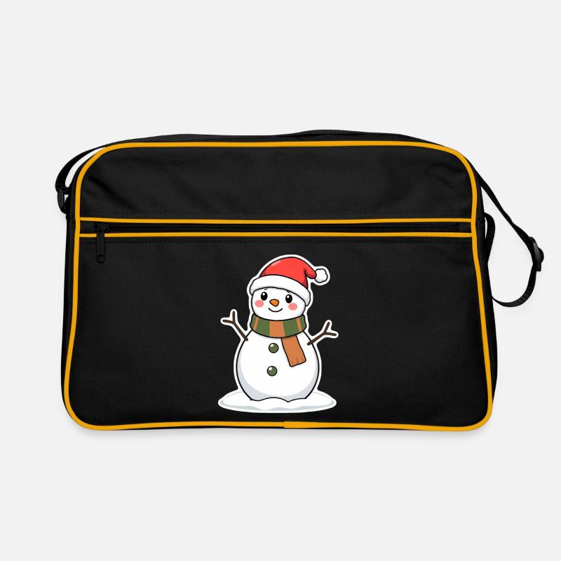 Snowman Retro Bag