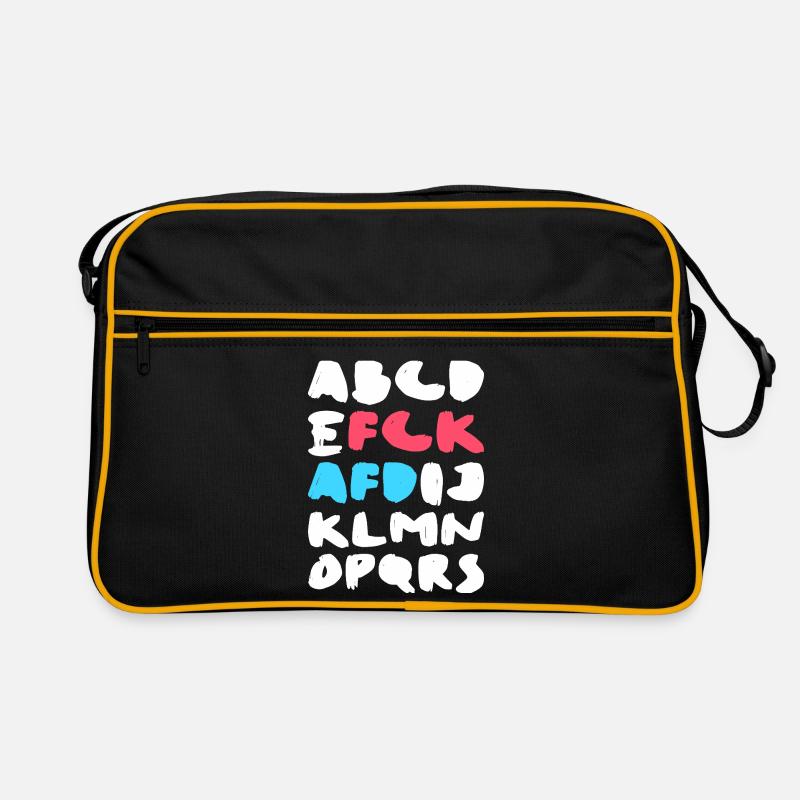FCK AFD | Politisches Statement Design Retro Tasche