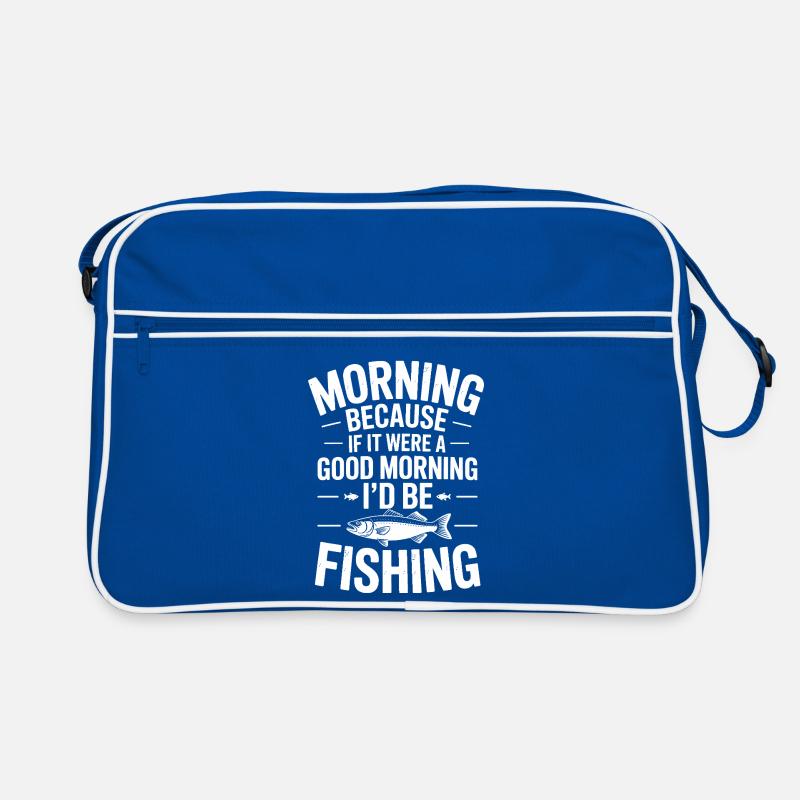 Tee de pêche matinale Sac Retro