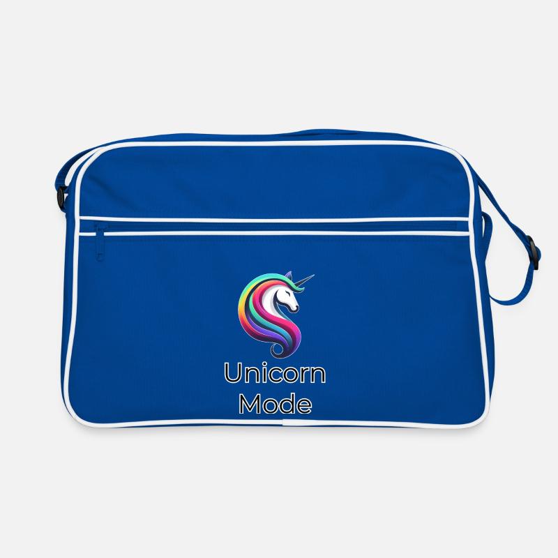 Explosion de couleurs de la mode licorne Sac Retro