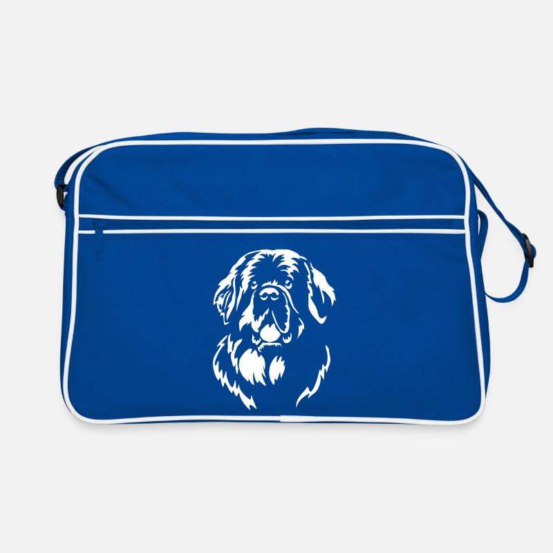 Newfoundland Head "Black Edition" Retro Bag