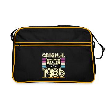 Original 1986 Cassette Retro Limited - Retro Bag - black/gold - Front