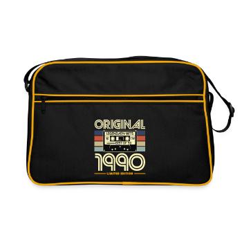 Original 1990 Heritage Cassette - Retro Bag - black/gold - Front