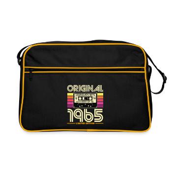 1965 Cassette Héritage Vintage - Sac Retro - noir/or - Devant