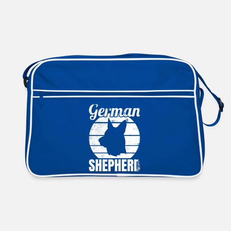 German Shepherd Retro Tasche