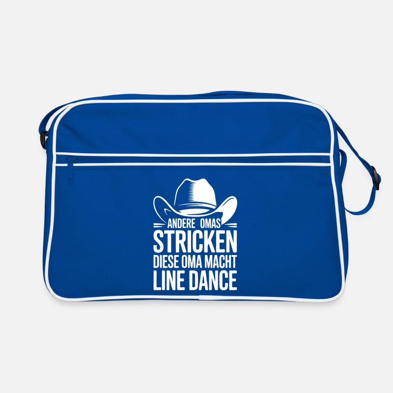 Omas Line Dance Retro Tasche