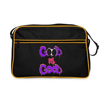 Good_is_good - Retro Bag - black/gold - Front