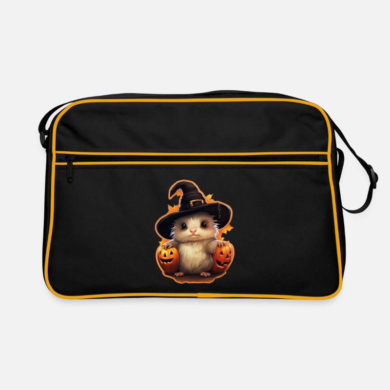 Monstre mignon d’Halloween Sac Retro
