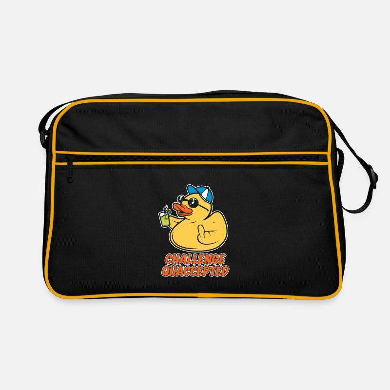 Freche Quietscheente - Défi relevé Sac Retro