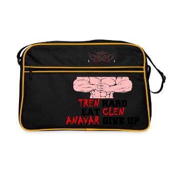 tren hard - Retro Bag - black/gold - Front