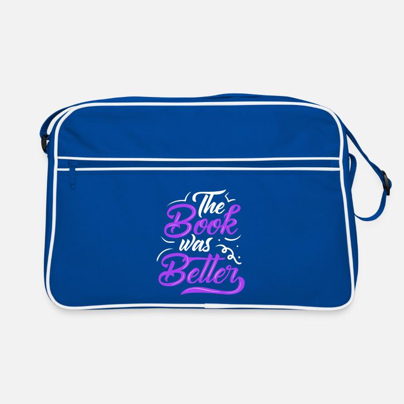 Das Buch war besser Bücherwurm Leser Lesegeschenk Retro Tasche