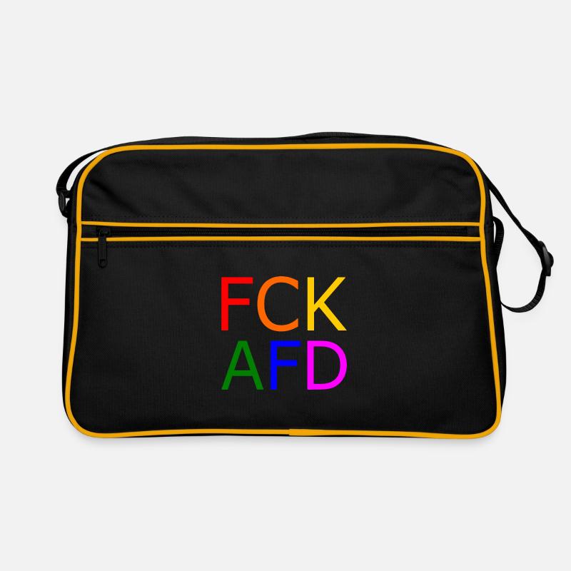 Fck afd Retro Tasche