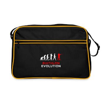 Biathlon Evolution Biathlète Proverbe - Sac Retro - noir/or - Devant