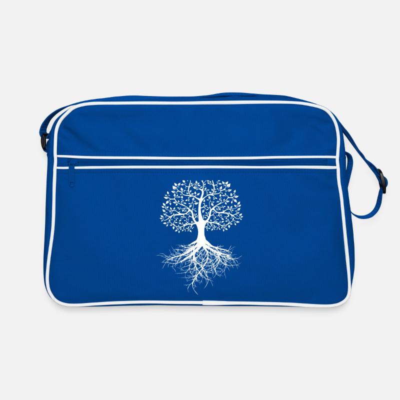 Baum des Lebens Retro Tasche
