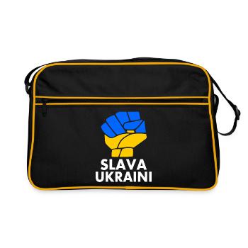 Slava ukraini - Retro Bag - black/gold - Front
