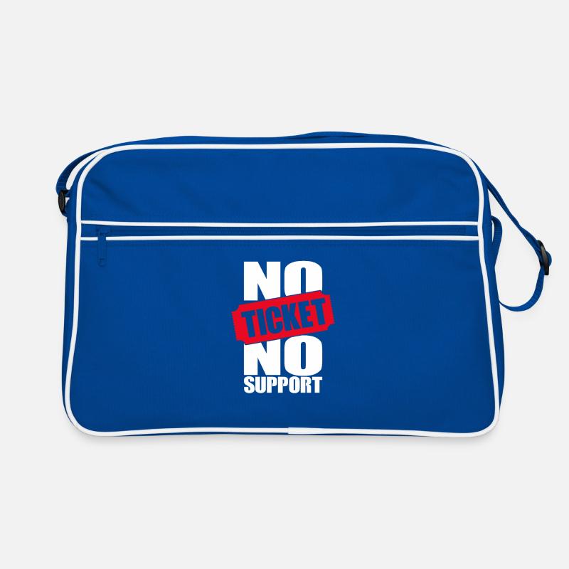 No Ticket No Support Computer Scientist IT Administrator Retro Bag