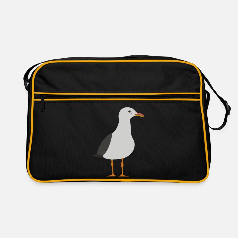 Möwe Retro Tasche
